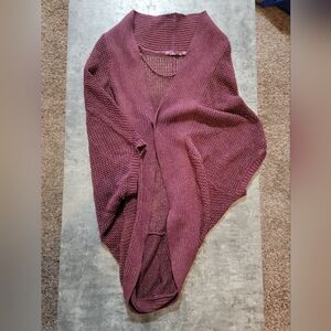 PrAna Women's Red and Burgundy Cardigan Medium